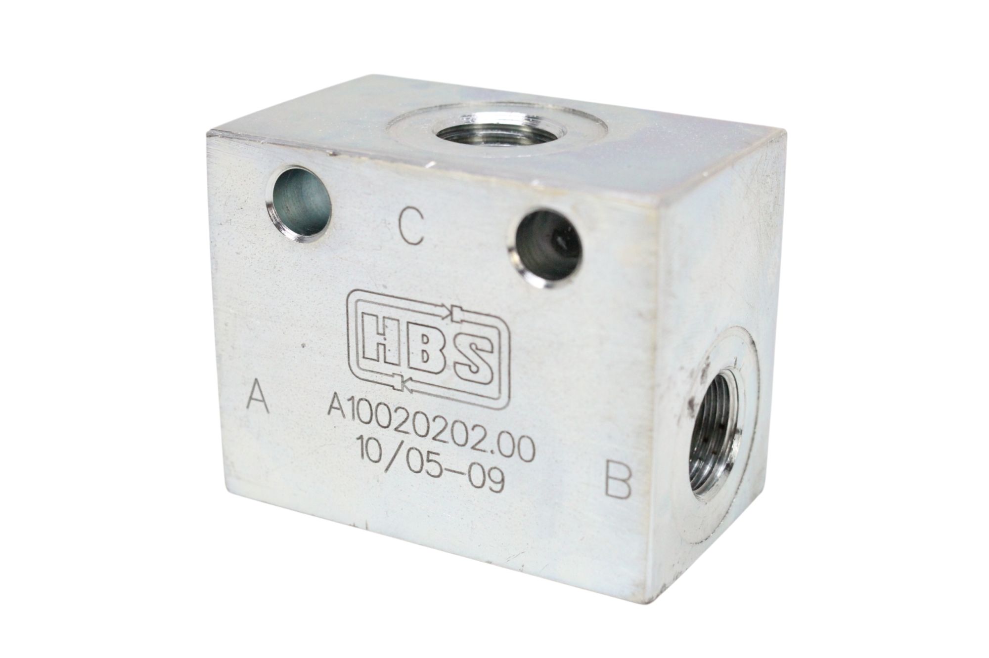 Válvula Seletora 1/4 HBS A10020202.00 Bloco Alumínio Válvula Seletora 1/4 HBS A10020202.00 Bloco Alumínio