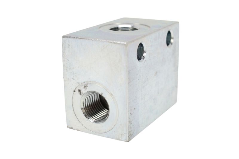 Válvula Seletora 1/4 HBS A10020202.00 Bloco Alumínio Válvula Seletora 1/4 HBS A10020202.00 Bloco Alumínio