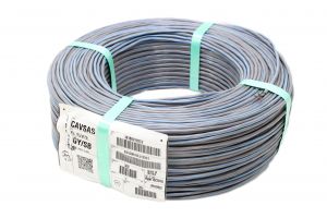 Rolo de Fio Cavsas 0,2x2 gy/sb 181B09102C2 300 Metros 9 Kg Rolo de Fio Cavsas 0,2x2 gy/sb 181B09102C2 300 Metros 9 Kg