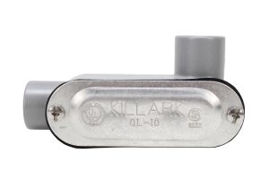 Conduíte de Alumínio Killark OLR-1 Com Tampa OL-10 Conduíte de Alumínio Killark OLR-1 Com Tampa OL-10