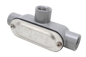 Conduíte de Alumínio Killark OT-1 Com Tampa OL-10 Conduíte de Alumínio Killark OT-1 Com Tampa OL-10
