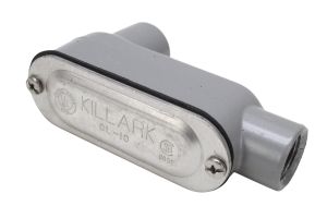 Conduíte de Alumínio Killark OLB-1 Com Tampa OL-10 Conduíte de Alumínio Killark OLB-1 Com Tampa OL-10