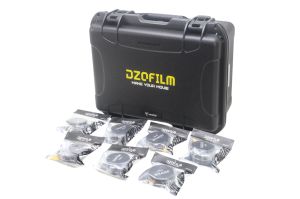 Kit com 7 Lentes DZOFILM Vespid Prime Silver PL Mount Completo com Case e Adaptadores Kit com 7 Lentes DZOFILM Vespid Prime Silver PL Mount Completo com Case e Adaptadores