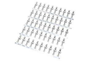 Kit 100 Terminais de Contato Para Lâmpada Escubedo W21W Suporte Lâmpada Automotiva Kit 100 Terminais de Contato Para Lâmpada Escubedo W21W Suporte Lâmpada Automotiva