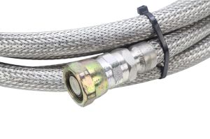 Mangueira Metálica Flexível Com Terminais Flangeados Mangueira Metálica flexível Com Terminais Flangeados 6,10m Mangueira Metálica Flexível Com Terminais Flangeados Mangueira Metálica flexível Com Terminais Flangeados 6,10m