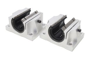Par Mancal Linear 25mm com Rolamento Aberto TDB TBR25 Par Mancal Linear 25mm com Rolamento Aberto TDB TBR25