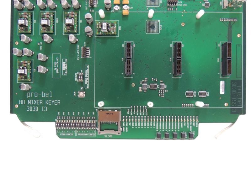 Placa Pro-Bel HD Mixer Keyer 3030 I3 + Pro-Bel HD Mixer Output Board 3026 ISS3 - 2 Processadores Placa Pro-Bel HD Mixer Keyer 3030 I3 + Pro-Bel HD Mixer Output Board 3026 ISS3 - 2 Processadores