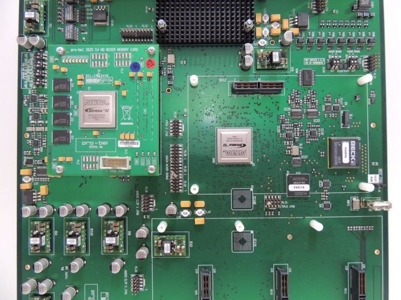 Placa Pro-Bel HD Mixer Keyer 3030 I3 + Pro-Bel HD Mixer Output Board 3026 ISS3 - 2 Processadores Placa Pro-Bel HD Mixer Keyer 3030 I3 + Pro-Bel HD Mixer Output Board 3026 ISS3 - 2 Processadores