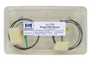 Sensor FBG Single OS1100 1552 nm Micron Optics 2FC/APC Sensor FBG Single OS1100 1552 nm Micron Optics 2FC/APC