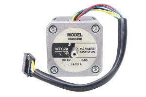 Motor de Passo Westa Bifásico 6V DC 0.8 A MOD. 2 CS2004SE Motor de Passo Westa Bifásico 6V DC 0.8 A MOD. 2 CS2004SE