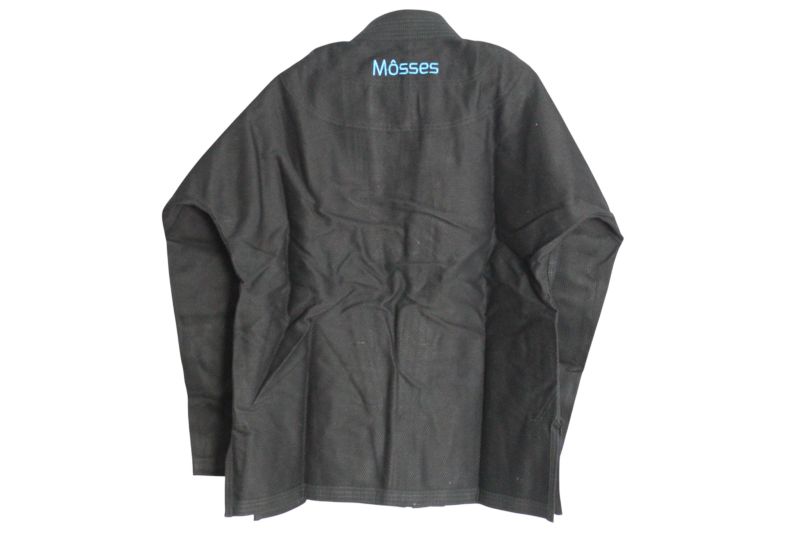 Kimono Jiu-Jitsu Môsses Aspire Edition A2 Preto com Azul Kimono Jiu-Jitsu Môsses Aspire Edition A2 Preto com Azul