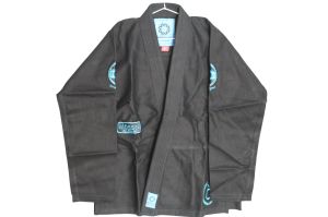 Kimono Jiu-Jitsu M�sses Aspire Edition A1 Preto com Azul