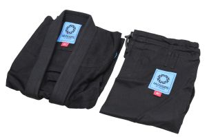 Kimono Jiu-Jitsu M�sses Aspire Edition A1 Preto com Azul
