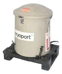 Transportador de Nitrog�nio L�quido de Alto Volume Cryoport