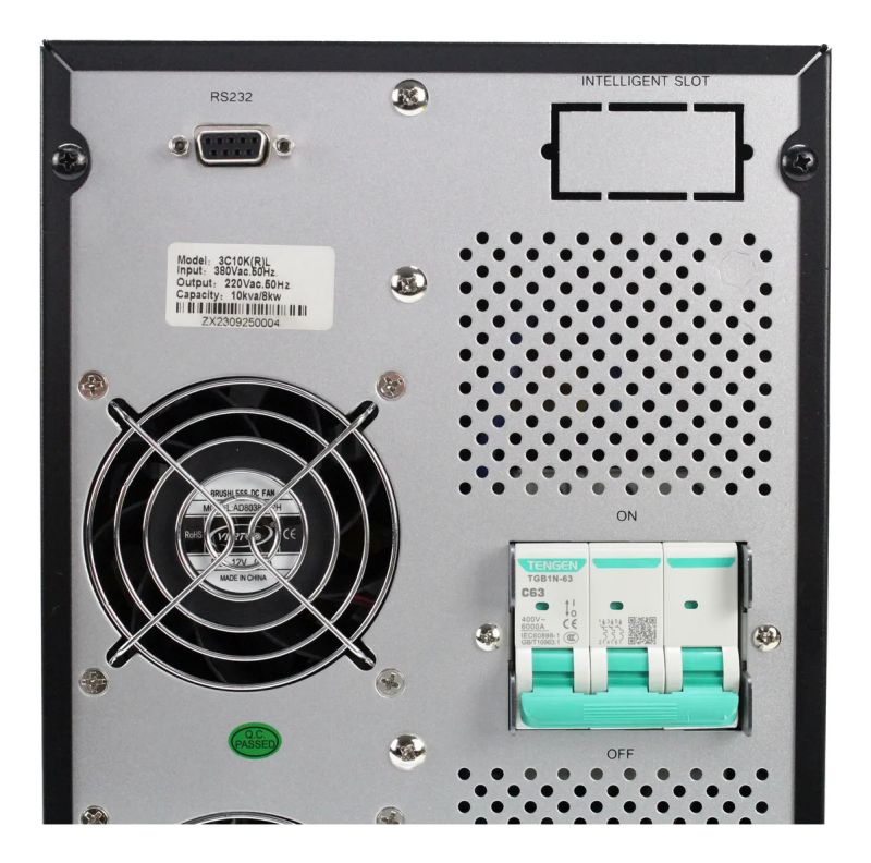 Nobreak Online Dupla Conversão 10kva 8kw 220v Sem Bateria Preto Nobreak Online Dupla Conversão 10kva 8kw 220v Sem Bateria Preto