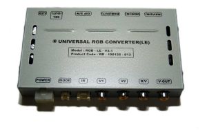 Interface de V�deo Para C�mera de R� Automotiva RGB-LE-V3.1 Honda Mercedes BMW Audi