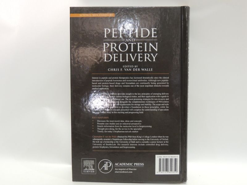 Livro Peptide And Protein Delivery Em Inglês Livro Peptide And Protein Delivery Em Inglês