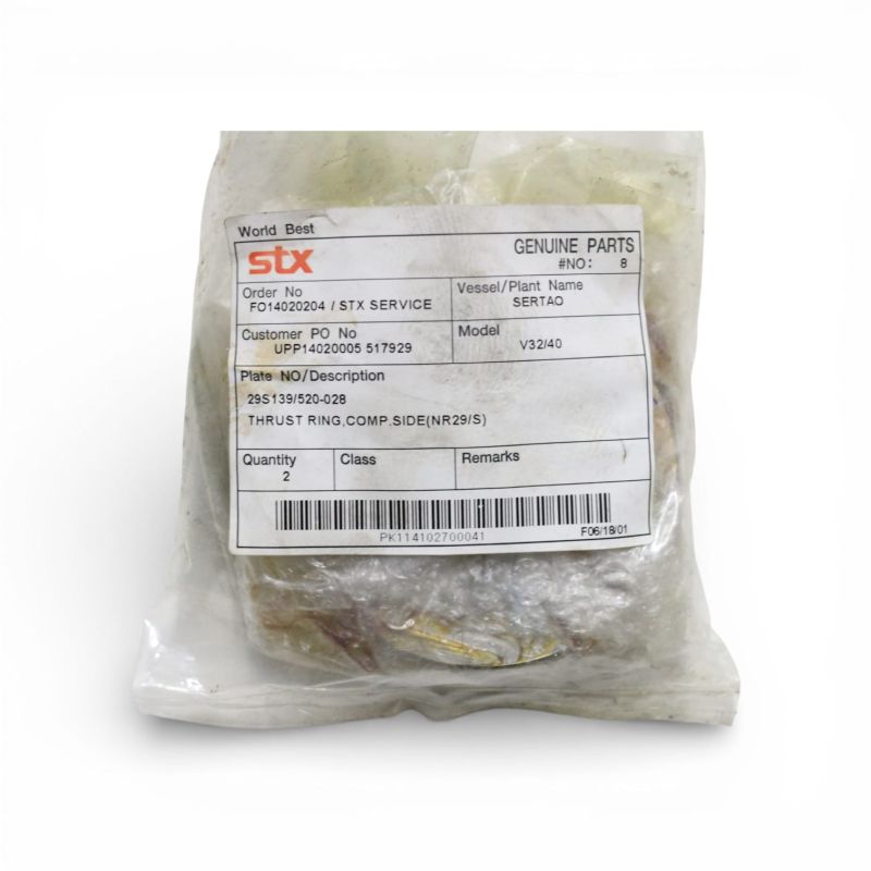 Peças Náuticas STX Motor V32/40 Fixação, Vedação, Rolamentos e Componentes Mecânicos Peças Náuticas STX Motor V32/40 Fixação, Vedação, Rolamentos e Componentes Mecânicos