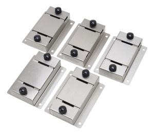 Lote Suportes Met�licos Ajust�veis Para Dispenser/Dosador de Parede