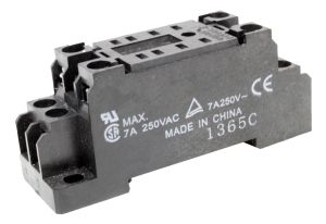 Base Soquete Rel� 8 Pinos Omron PYF08A-E Para MY2 Trilho DIN