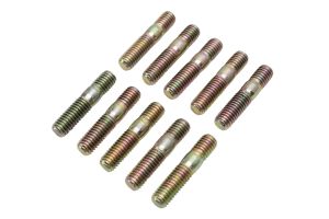 Lote 50 Parafusos Prisioneiros M8X37mm Rosca Dupla Zincado