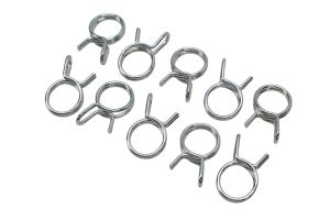 Lote 16 Abra�adeiras Mangueira Tipo Mola 10mm Hose Clamp