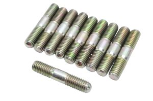 Parafusos Prisioneiro M8x42 Rosca Dupla Zincado