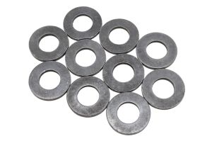 Kit 10 Arruela Lisa M12 34x17x3,2mm A�o Carbono Fosfatizada