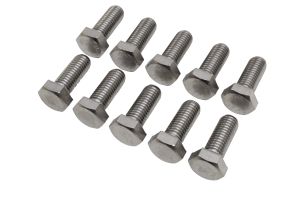 Lote 10 Parafusos Sextavados Zincados A�o Inox A2-70 M12X30