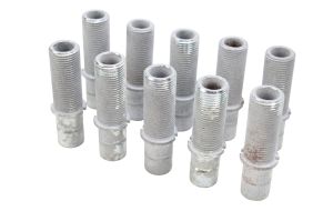 Par Pinos Roscados Especiais M18X68mm com Flange e Ranhuras