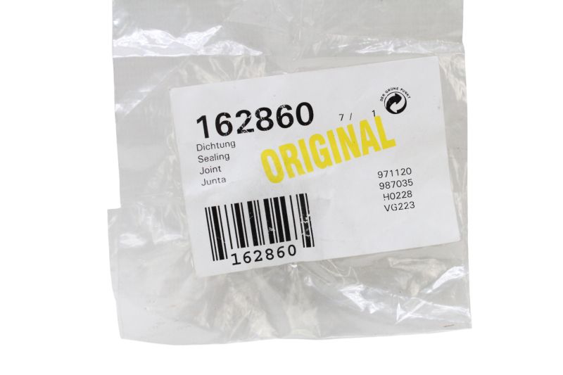Junta Vedação Bosch H0228 VG223 987035 162860 Original Junta Vedação Bosch H0228 VG223 987035 162860 Original