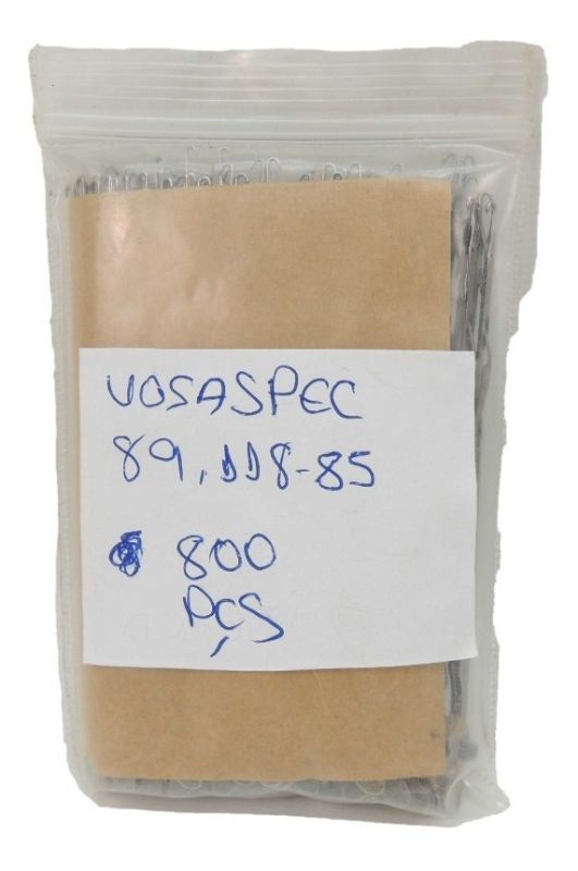 100 Agulhas P/ Máquinas De Tricô Crochê Vosaspec 89.118-85 100 Agulhas P/ Máquinas De Tricô Crochê Vosaspec 89.118-85