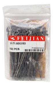 100 Agulhas P/ M�quinas De Tric� Croch� Feijian VO71.60g063