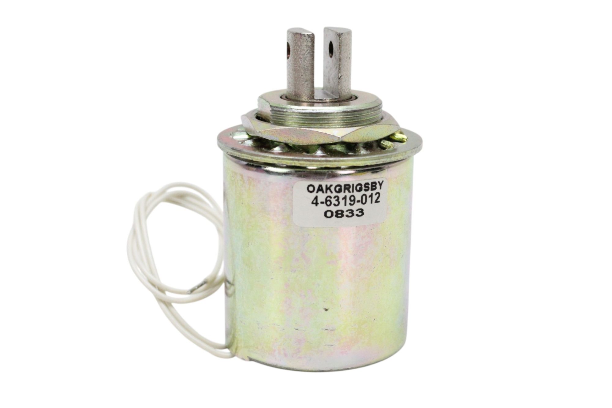 Solenoide Linear 12VDC Oak Grigsby 4-6319-012 Atuador Eletromagnético OEM Solenoide Linear 12VDC Oak Grigsby 4-6319-012 Atuador Eletromagnético OEM