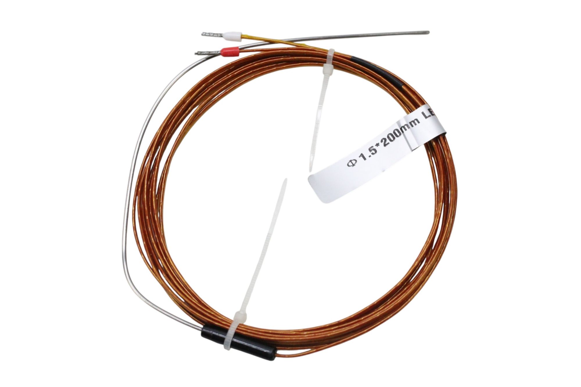 Termopar Tipo K 1,5mm 3 Metros Sensor Temperatura Industrial Termopar Tipo K 1,5mm 3 Metros Sensor Temperatura Industrial