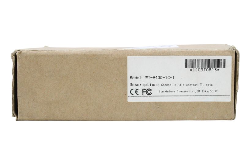 Transmissor Receptor de Vídeo Via Fibra Óptica WT-V400-1C-R Transmissor Receptor de Vídeo Via Fibra Óptica WT-V400-1C-R