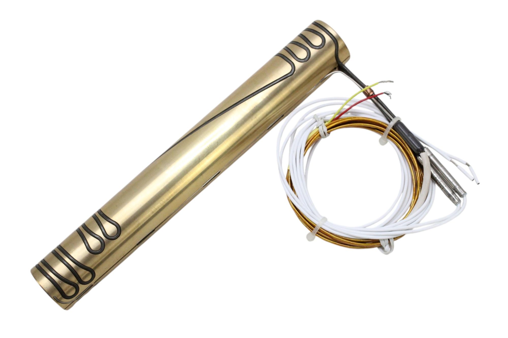 Resistência Tubular Cartucho 22×206mm 600W 240V com Termopar Resistência Tubular Cartucho 22×206mm 600W 240V com Termopar