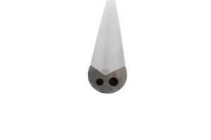 Haste Carboneto Tungst�nio 338mm Duplo Furo 6mm Angulado Ferramenta Usinagem
