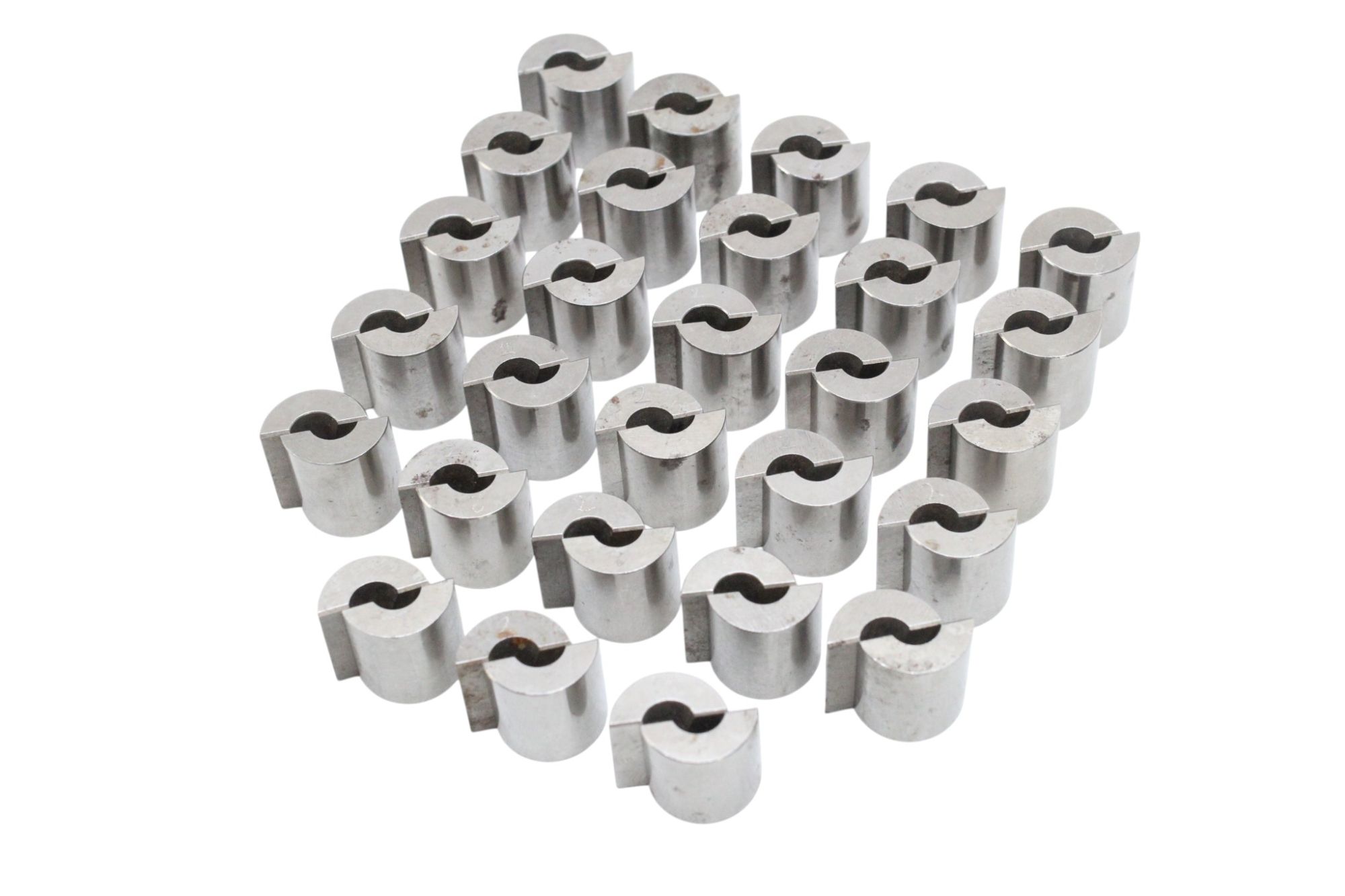 28 Pares Fieiras Navete Metal Duro Nº2 Novas 20x17mm 28 Pares Fieiras Navete Metal Duro Nº2 Novas 20x17mm