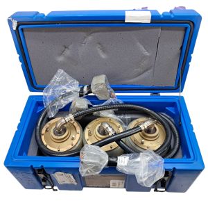 Lote 5 Roda-Sonda Ferrovi�ria Diagn�stico RTI Rail Technology Ultrasonic Probe Wheel Assembly OEM