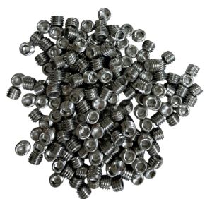 Parafuso Prisioneiro Allen M8x6 Inox A2 DIN 916 ISO 4029 Lote