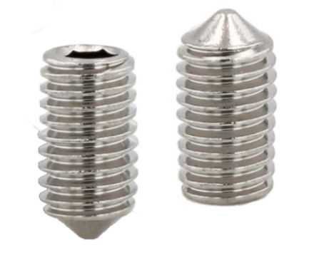 Parafuso Prisioneiro Allen M4x7 Inox A2 DIN 914 ISO 4027 Lote Parafuso Prisioneiro Allen M4x7 Inox A2 DIN 914 ISO 4027 Lote