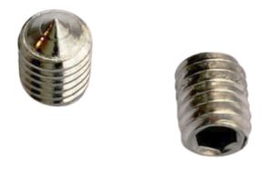 Parafuso Prisioneiro Allen M5x7 Inox A2 DIN 914 ISO 4027 Lote