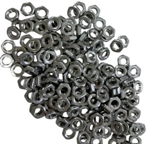 Porca Sextavada Baixa M6 Inox 304 DIN 439B ISO 4035 Lote