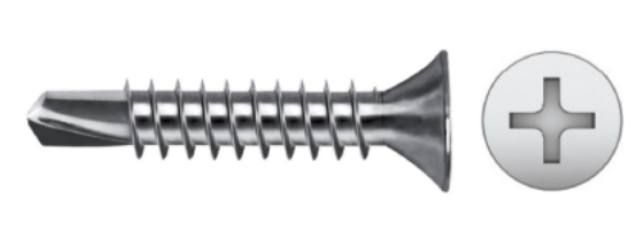 Parafuso Autobrocante 3,9x25 Inox 410 Zincado DIN 7504P ISO 15482 Parafuso Autobrocante 3,9x25 Inox 410 Zincado DIN 7504P ISO 15482