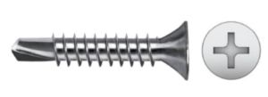 Parafuso Autobrocante 3,9x25 Inox 410 Zincado DIN 7504P ISO 15482