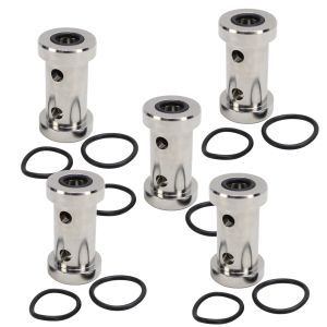 Lote 5 �mbolos Reguladores 35x19x8mm Com An�is para Veda��o