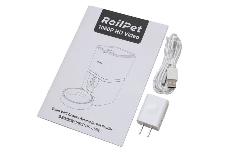 Comedouro Inteligente RoilPet 6L Wi-Fi com Câmera 1080p e 2 Potes Comedouro Inteligente RoilPet 6L Wi-Fi com Câmera 1080p e 2 Potes